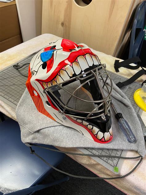 custom goalie masks for sale.